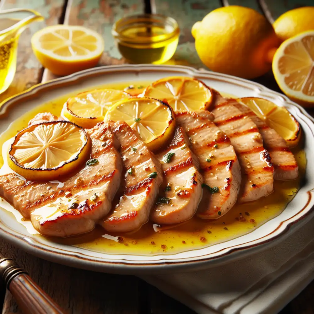 scaloppine al limone