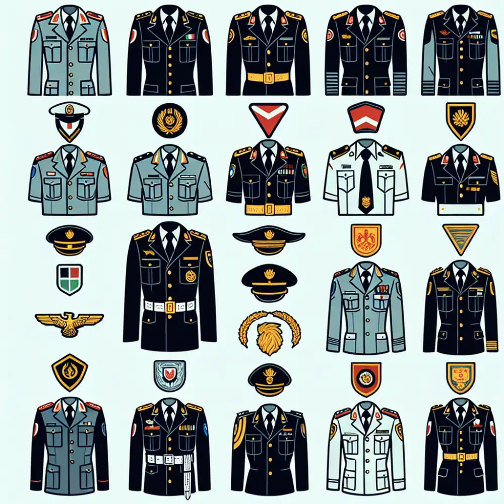 quali sono i gradi dei carabinieri