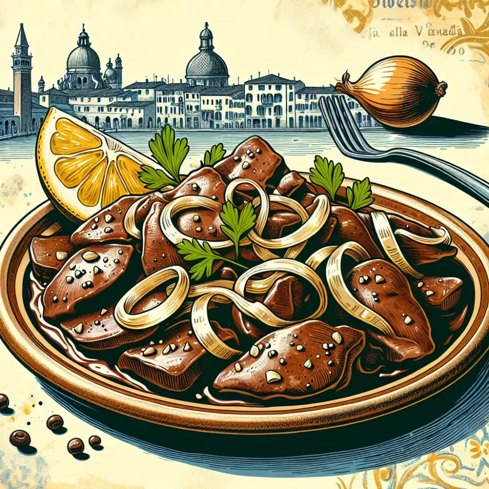 fegato alla veneziana